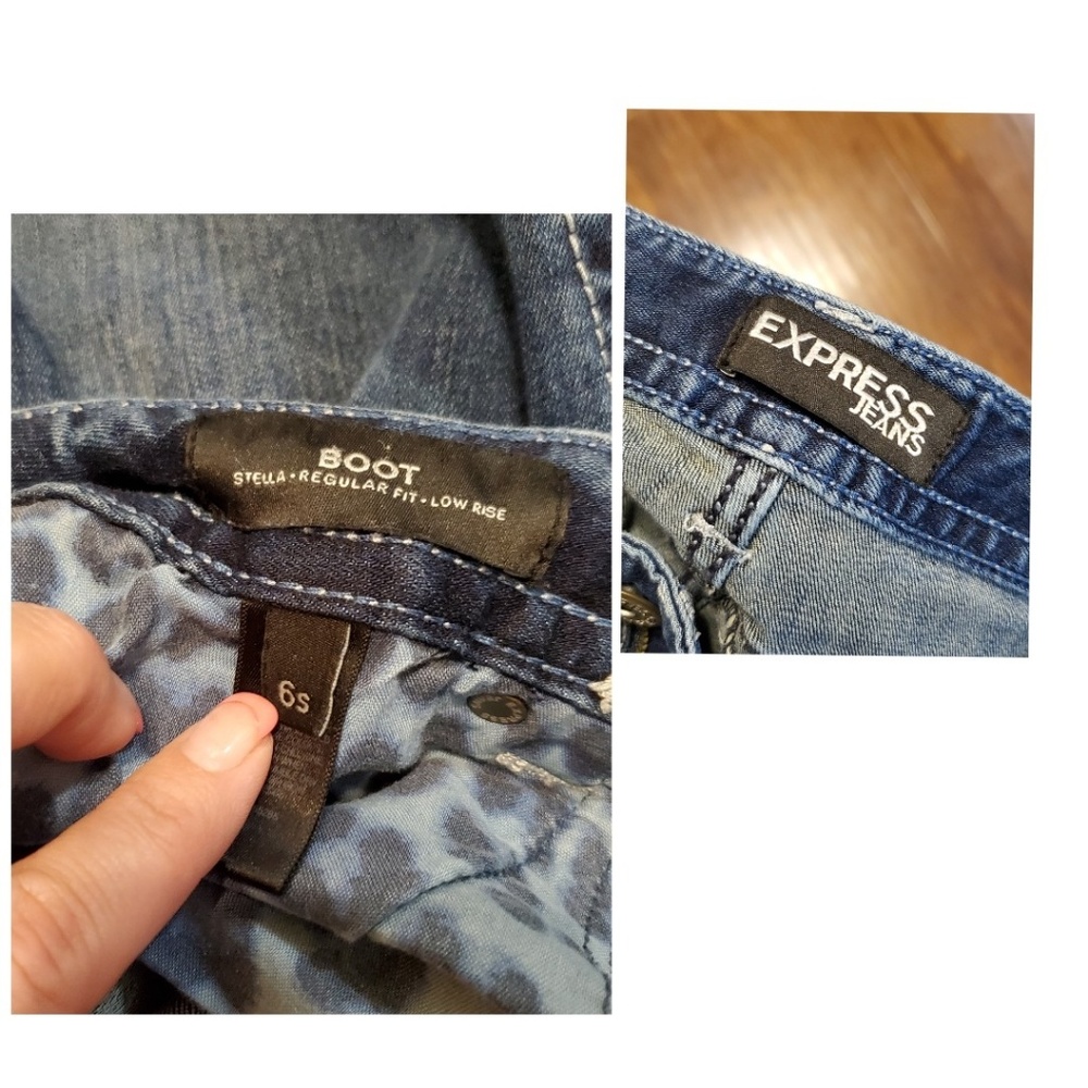 Express Stella Low Rise Jeans - Picture 3 of 3